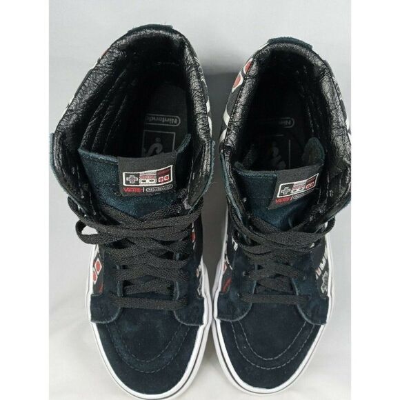 Vans x Nintendo Sk8 Hi NES Controller All Over Print Game Over Sz 5.5Men 7 Women - Picture 9 of 12